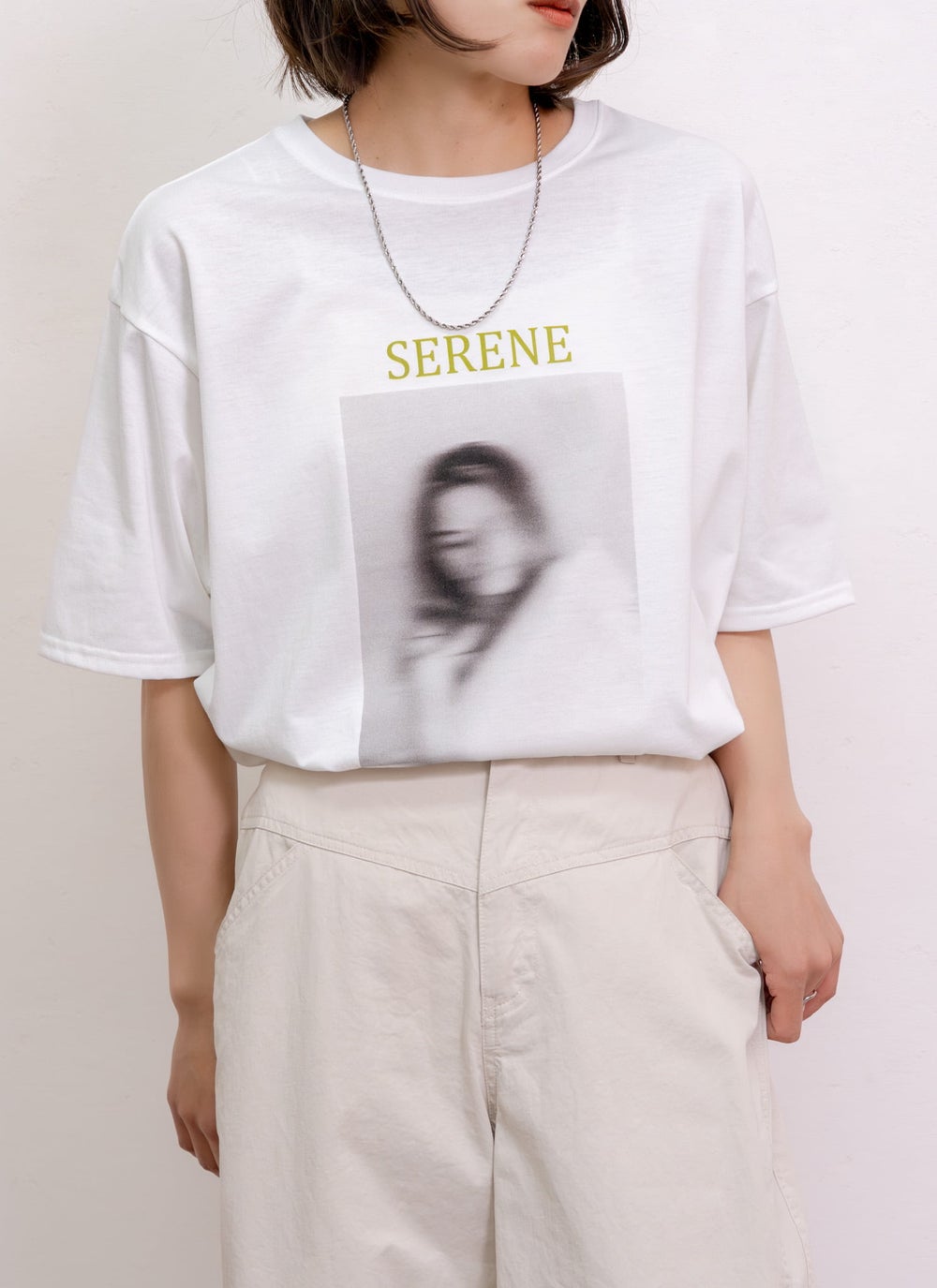 天竺フォトプリントTシャツ